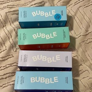 Skincare Set - Blue, Green, Purple, White